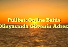 Pulibet: Online Bahis Dünyasında Güvenin Adresi